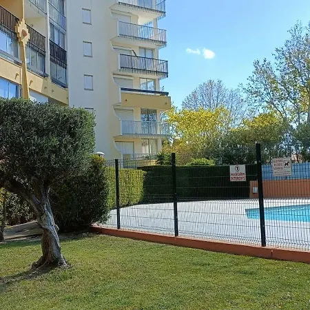 Cap Au Cap - T3 Avec Clim Wifi Vue Piscine Proximite Richelieu 아파트 아그
