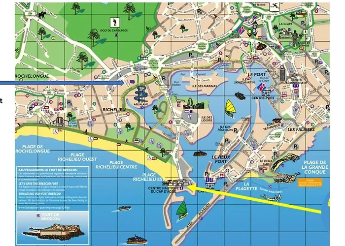 Cap Au Cap - T3 Avec Clim Wifi Vue Piscine Proximite Richelieu アパート