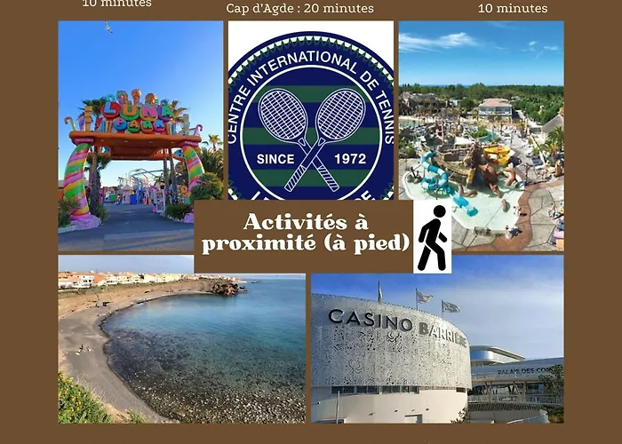 アパート Cap Au Cap - T3 Avec Clim Wifi Vue Piscine Proximite Richelieu *